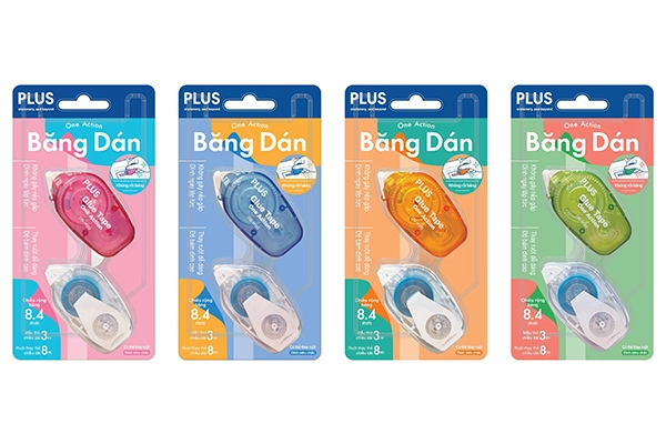 Băng dán 2 mặt PLUS One Action TG1920
